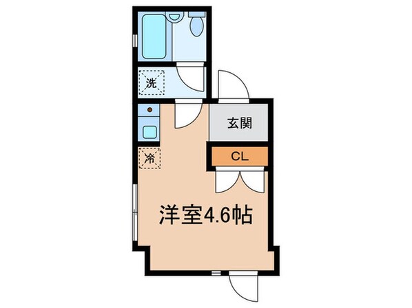 ヒューゲルハイム三軒茶屋の物件間取画像